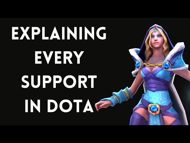 Every Support in Dota 2 Explained - Part 1