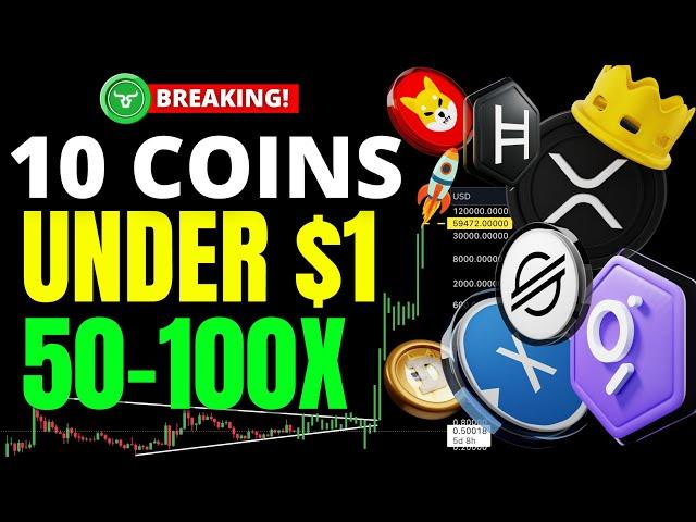 Top 10 Crypto Coins Will Make Millionaires! (BEST CRYPTO TO BUY NOW Under $1 in 2023)