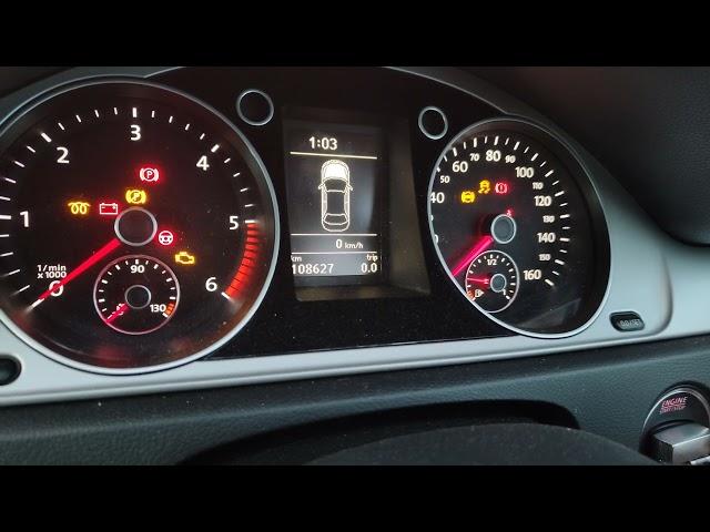 Passat B7 2013 not starting