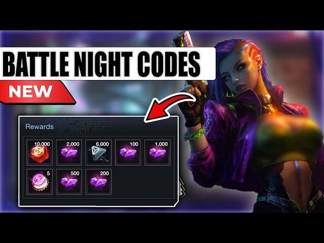 BATTLE NIGHT CODE 2024 | BATTLE NIGHT CYBERPUNK CODES | BATTLE NIGHT GUIDE