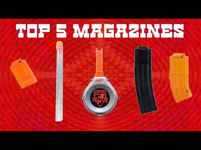 TOP 5: Nerf Magzines/Clips