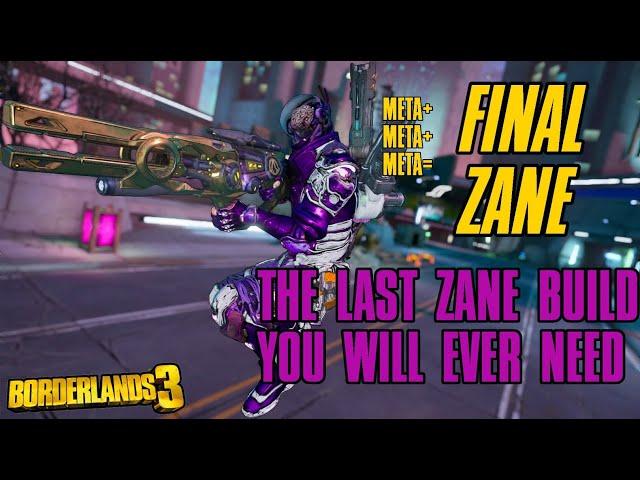 Borderlands 3 - Final Zane - Working in 2024! Stacked Meta Build - Easily Crush Any Difficulty!