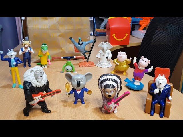 McDonald's Happy Meal Sing 2 Toys 2022