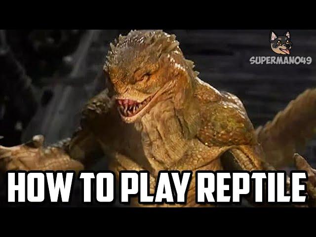 How To Play Reptile! - Mortal Kombat 1: Reptile Basic Tutorial