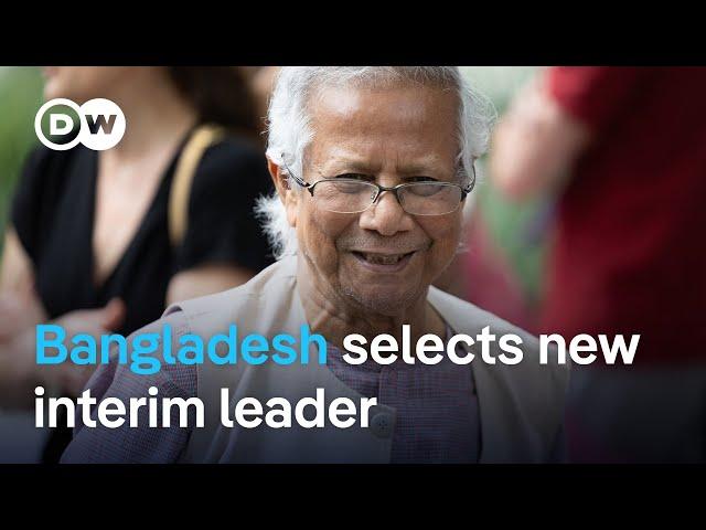 Muhammad Yunus to lead Bangladesh govt as India evacuates families from the country | DW News