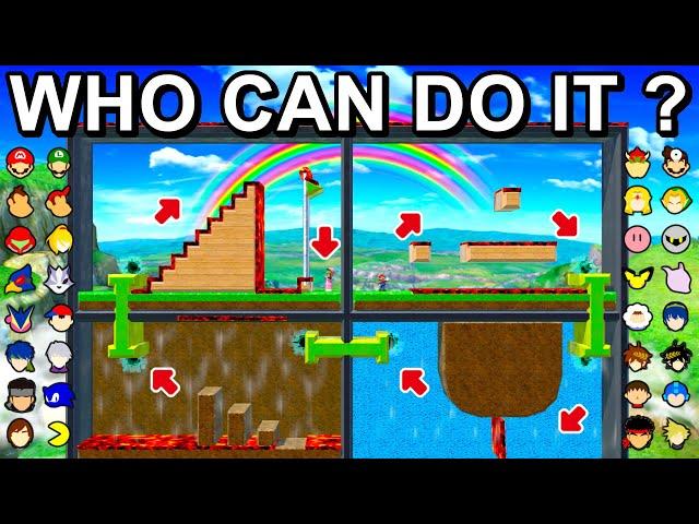 Who Can Take On The Super Mario Bros. Challenge ? - Super Smash Bros. Ultimate