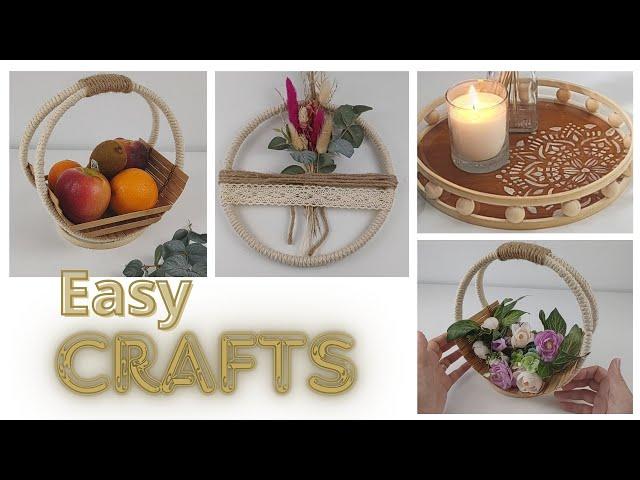 DIY - 3 Easy and USEFUL Ideas!! Crafts and Recycling #craftideas #crafts #diycrafts