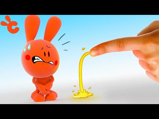 POTTY TRAINING Video for kids by Cueio the Bunny | Cueio Cartoon stories for Kids S01E18