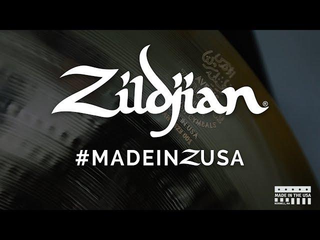 How A Zildjian Cymbal Is Made - #MADEINZUSA