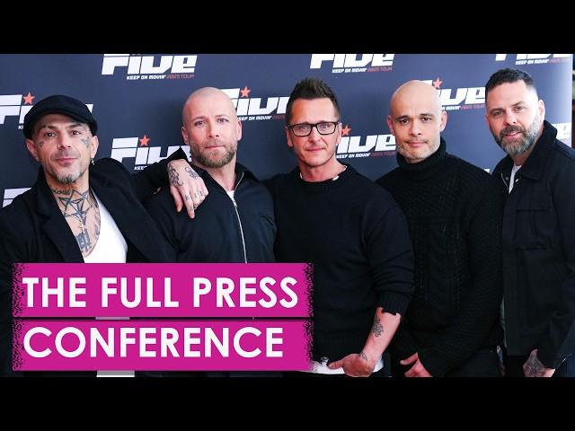 Nineties Boy Band Five Reunite For Huge UK Tour!