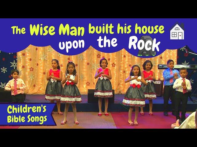 The Wise Man Built His House Upon The Rock | BF KIDS | Bible songs for kids | Action bible songs