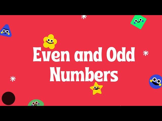 Even And Odd Numbers|for kids|Lead Learning Kids||