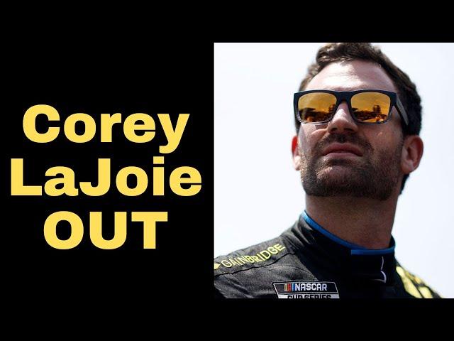 Corey LaJoie to EXIT Spire After 2024 Season