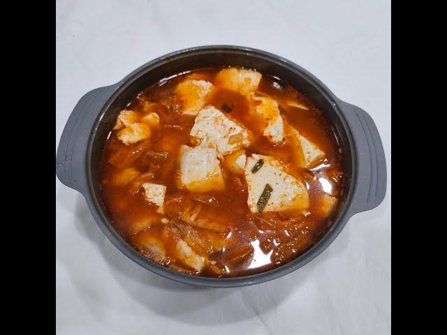 참치김치찌개! 간단한 재료로 쉽고 빠른 전자레인지 요리(물조절 실패...)