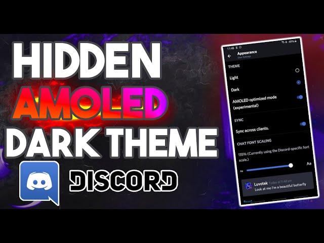 Enable Hidden Discord AMOLED Dark Theme!!!