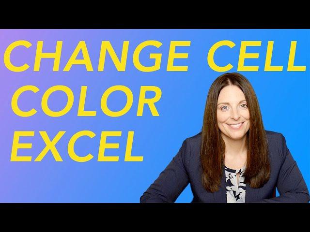 How to Change Cell Color In Excel Based on Value (Conditional Formatting in Excel)