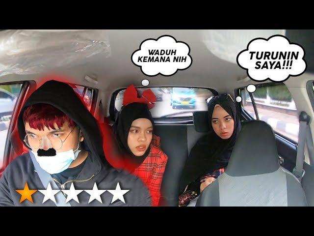 Part 2 PRANK Nyamar Jadi Taxi Online Jemput Kakak2ku **Minta Diturunin Di Jalan**