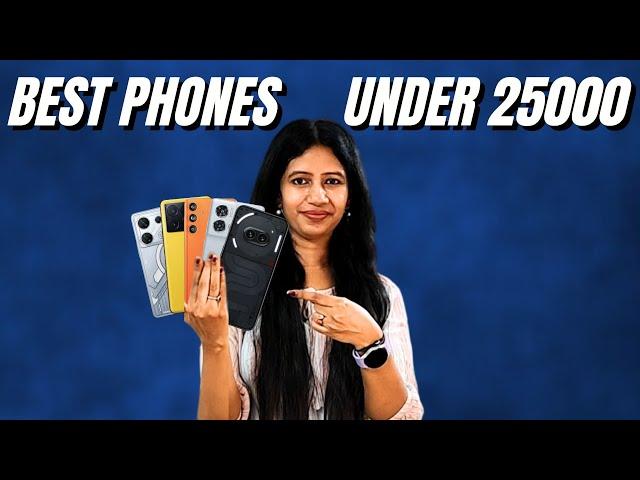 Best Smartphones Under 25000 in June 2024