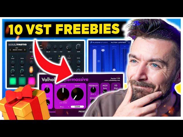 10 FREE VST's, Great Reverb Plugin, Xmas Sounds & MORE