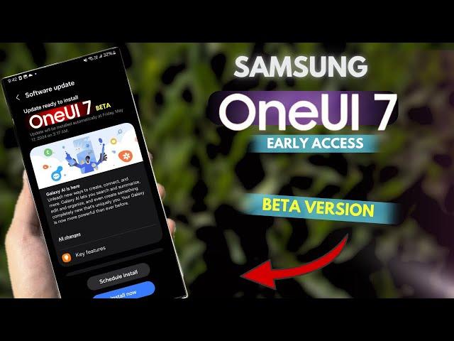 Samsung One UI 7.0 & Android 15 BETA Update!