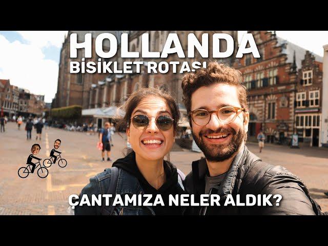 Amsterdam Bisiklet Rotası | Haarlem Yürüyüş Turu | Kayıp Gezginler VLOG