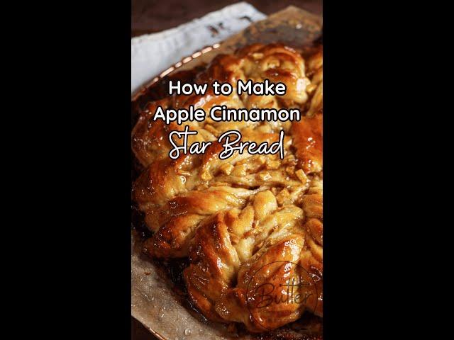 How to Make Apple Cinnamon Star Bread #starbread #christmasbread