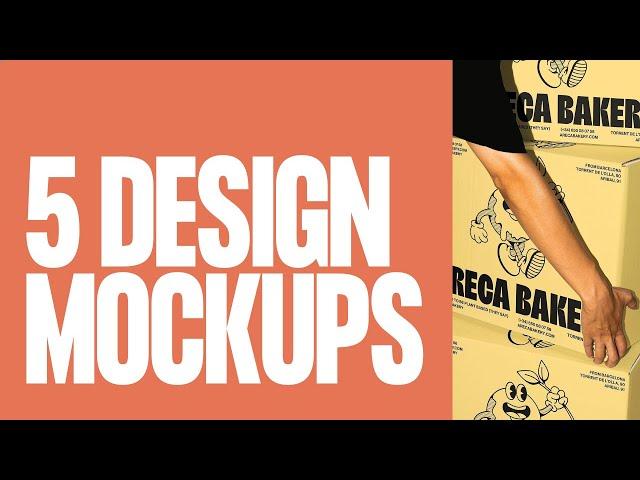 The ONLY Mockups Graphic Designers Need to Level Up Their Design Game