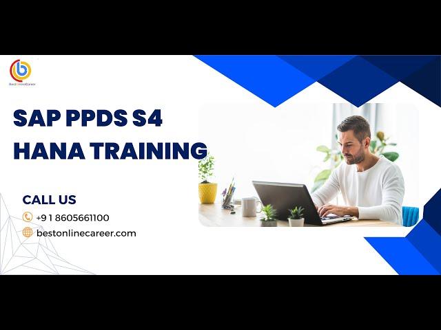 SAP PPDS S4 HANA Training | SAP PPDS S4 HANA Overview