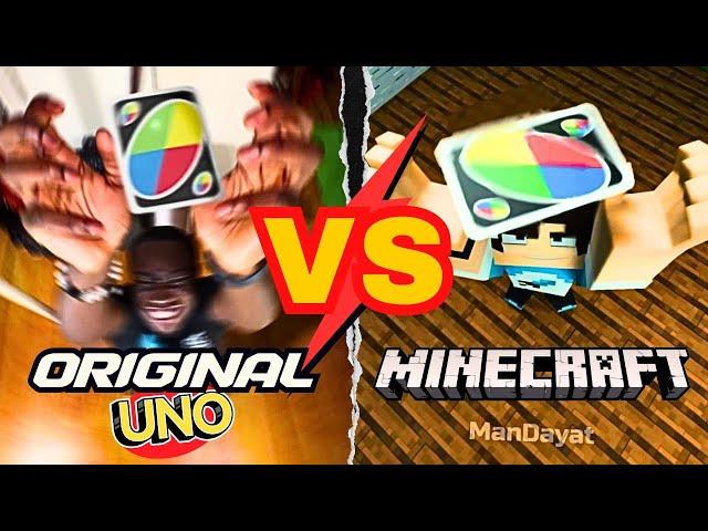 That one UNO EDIT but in MINECRAFT ANIMATION - COMPARISON