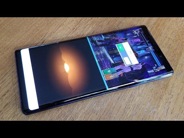 How To Use Split Screen on Samsung Galaxy Note 9 - Fliptroniks.com