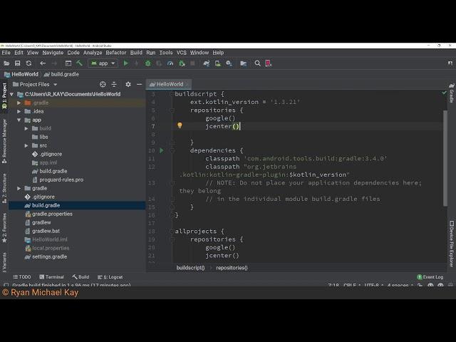 Introduction To Development With Android Studio: Gradle Build Automation Tool