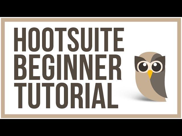 Hootsuite Beginner Tutorial - How To Manage Your Social Media Accounts