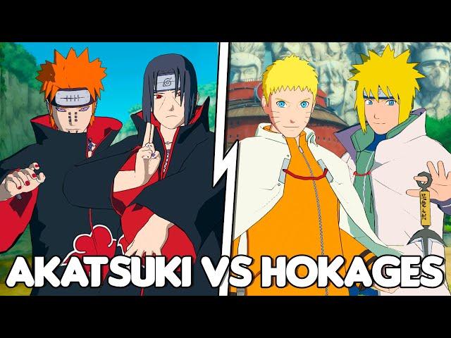 HOKAGES VS AKATSUKI no NARUTO STORM CONNECTIONS