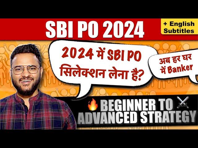 Only 3.14% Students know this SBI PO 2024 Strategy| Daily Routine? Best Teachers? Free Sources