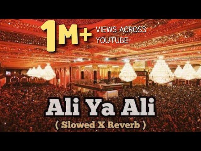 ALI YA ALI (slowed X reverb) lofi mix | Rahat fateh ali khan | Ziyarat-e-Karbala ️ | lotsofeditx