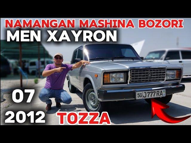 15-IYUN #VAZ #2107 #JIGULI NARXLARI MEN XAYRON NAMANGAN AVTOMOBIL BOZORI 2024.YIL "AVTO TRENT "