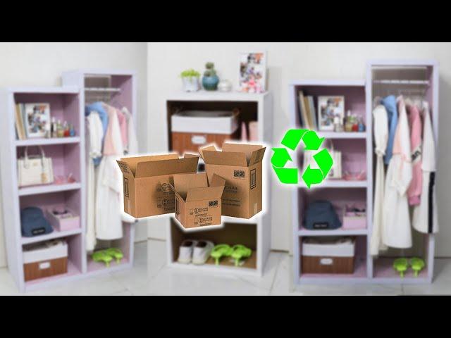 Transforming Cardboard: DIY Cabinets That Will Amaze You !!!