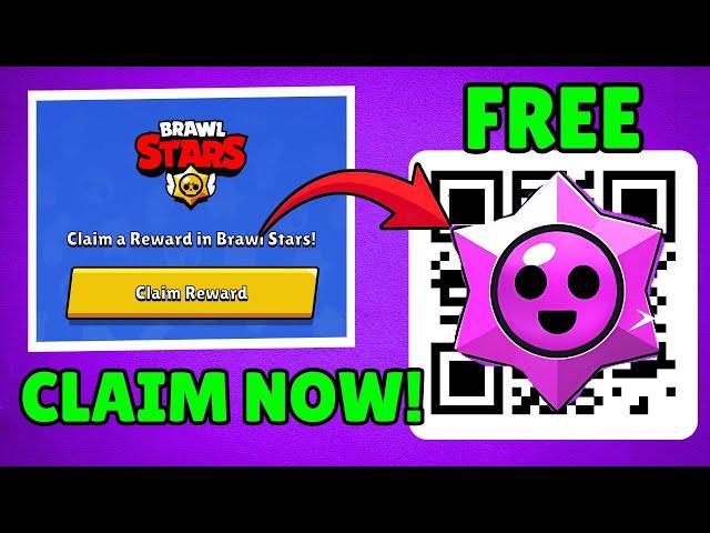 FREE HYPERCHARGE STARR DROP!  BRAWL STARS QR CODE 