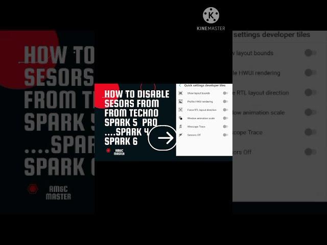 How to disable sensor from Techno spark 5 pro.....spark 6 spark 4 and other model..@Tanveerwaien