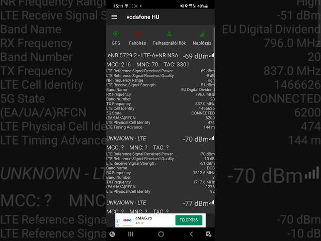 Vodafone Hungary 5G test in Debrecen