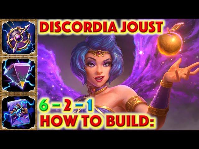 SMITE: HOW TO BUILD DISCORDIA - DISCORDIA JOUST Gameplay Review (Smite Season 7)