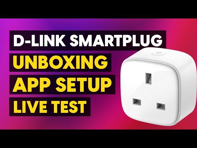 D-Link Smart Plug DSP-W118 • Unboxing | Configuration | Test