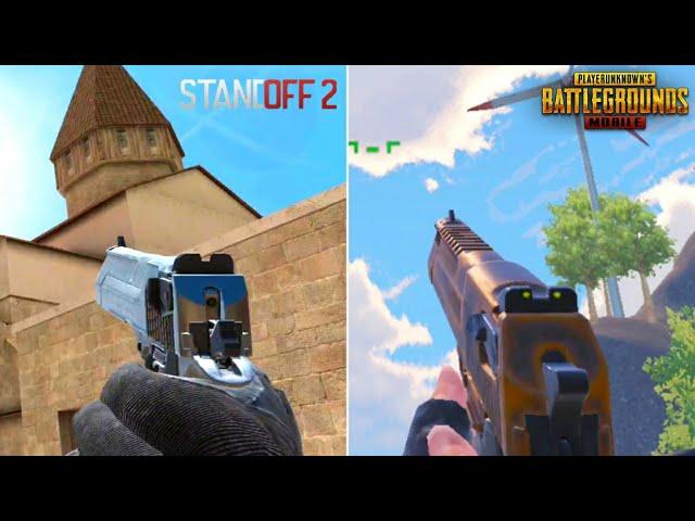 Standoff 2 VS Pubg Mobile - Weapon Sound & Reload comparison