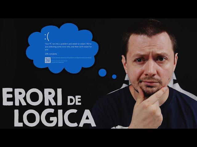 8 Erori de Logica (pe care le facm TOT TIMPUL)