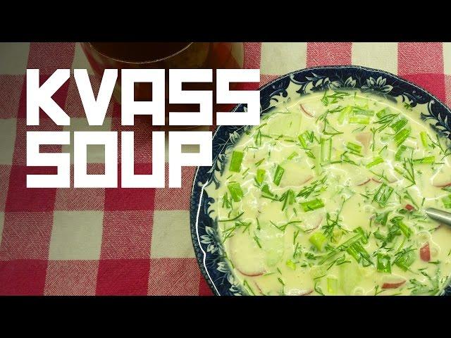 OKROSHKA with Kvass (Russian cold soup) - Cooking with Boris