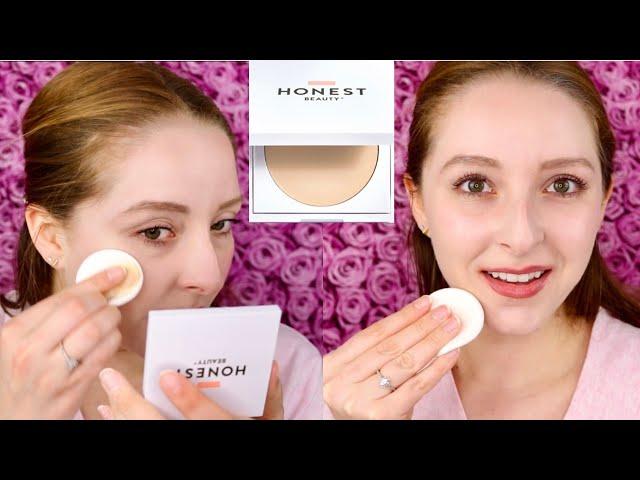 Honest Beauty Everything Cream Foundation Review, Tutorial & Wear Test!