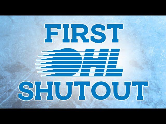 OHL Milestone | First Career Shutout | Michael Simpson