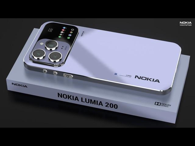 Nokia Lumia 200 - 5G,MTK Dimensity 9300,200MP Camera,6000mAh Battery,512GB Storage//Nokia Lumia 200