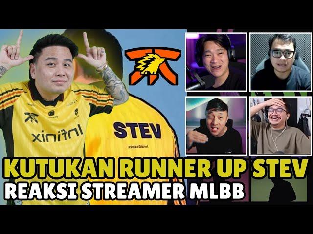 ONIC STEV SPECIALIST RUNNER UP? REAKSI STREAMER MARSHA JADI ROSTER ONIC ESPORT!  #onicesports