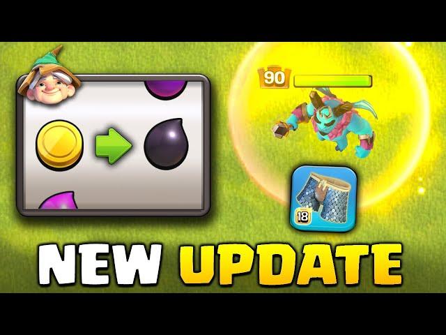 New Equipment, Alchemist and Converting Loot in Clash of Clans!